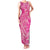 Beige Gradient Polynesia Family Matching Tank Maxi Dress and Hawaiian Shirt Hawaiian Tribal Hammerhead Shark Tattoo