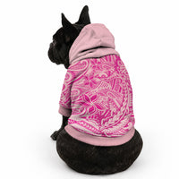 Beige Gradient Polynesia Pet Hoodie Hawaiian Tribal Hammerhead Shark Tattoo LT14 - Polynesian Pride