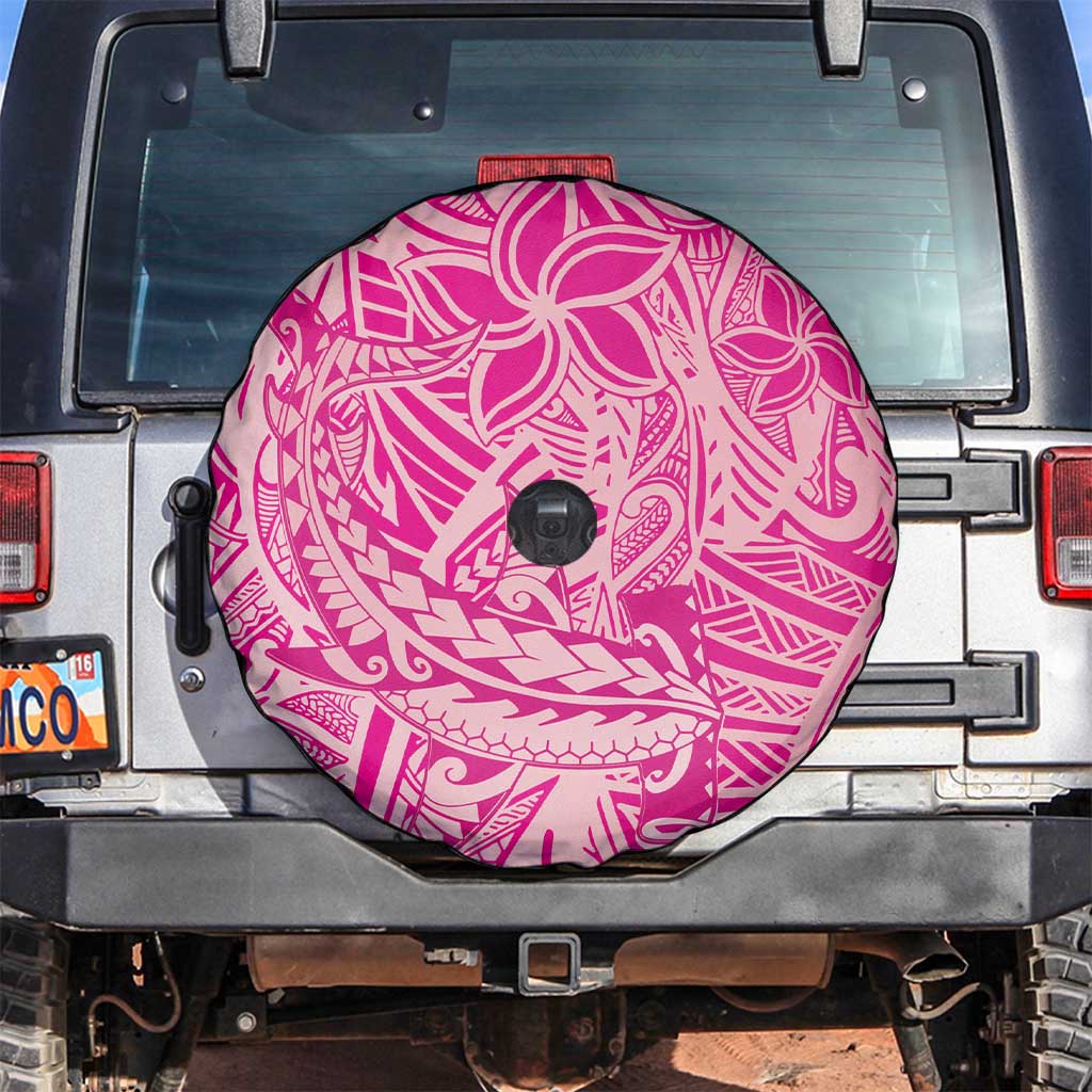 Beige Gradient Polynesia Spare Tire Cover Hawaiian Tribal Hammerhead Shark Tattoo