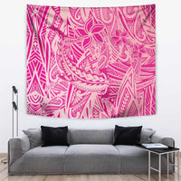 Beige Gradient Polynesia Tapestry Hawaiian Tribal Hammerhead Shark Tattoo