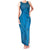 Blue Gradient Polynesia Family Matching Tank Maxi Dress and Hawaiian Shirt Hawaiian Tribal Hammerhead Shark Tattoo