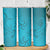 Dark Cyan Gradient Polynesia Skinny Tumbler Hawaiian Tribal Hammerhead Shark Tattoo