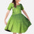 Green Gradient Polynesia Family Matching Mermaid Dress and Hawaiian Shirt Hawaiian Tribal Hammerhead Shark Tattoo