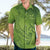 Green Gradient Polynesia Hawaiian Shirt Hawaiian Tribal Hammerhead Shark Tattoo