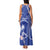 FSM Chuuk Constitution Day Family Matching Tank Maxi Dress and Hawaiian Shirt Frangipani Flowers Polynesian Curves Style