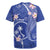 FSM Chuuk Constitution Day Rugby Jersey Frangipani Flowers Polynesian Curves Style