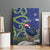 Personalized New Zealand Pukeko Christmas Canvas Wall Art Meri Kirihimete Taniko Ponga Koru Blue - Polynesian Pride