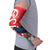 Personalized New Zealand Pukeko Christmas Arm Sleeves Meri Kirihimete Taniko Ponga Koru Red - Polynesian Pride