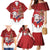 Personalized New Zealand Sheep Christmas Family Matching Mermaid Dress and Hawaiian Shirt Hipi Meri Kirihimete Silver Fern Xmas Tree - Polynesian Pride