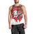 Personalized New Zealand Sheep Christmas Men Tank Top Hipi Meri Kirihimete Silver Fern Xmas Tree - Polynesian Pride