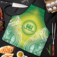 Cook Islands 682 Apron Kuki 'Airani Area Code Proud LT14 Green - Polynesian Pride
