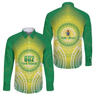 Cook Islands 682 Family Matching Long Sleeve Bodycon Dress and Hawaiian Shirt Kuki 'Airani Area Code Proud