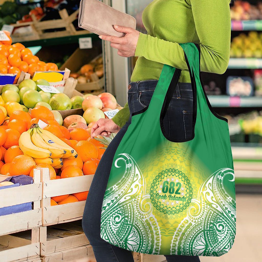 Cook Islands 682 Grocery Bag Kuki 'Airani Area Code Proud LT14 - Polynesian Pride