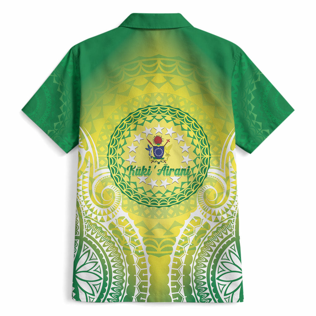 Cook Islands 682 Hawaiian Shirt Kuki 'Airani Area Code Proud LT14 - Polynesian Pride