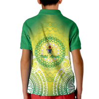 Cook Islands 682 Kid Polo Shirt Kuki 'Airani Area Code Proud