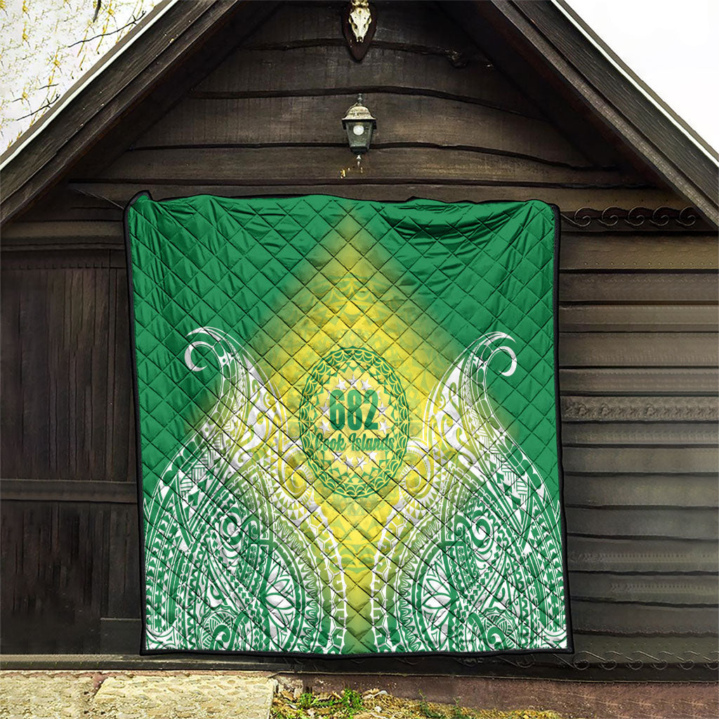 Cook Islands 682 Quilt Kuki 'Airani Area Code Proud LT14 - Polynesian Pride