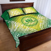 Cook Islands 682 Quilt Bed Set Kuki 'Airani Area Code Proud LT14 - Polynesian Pride