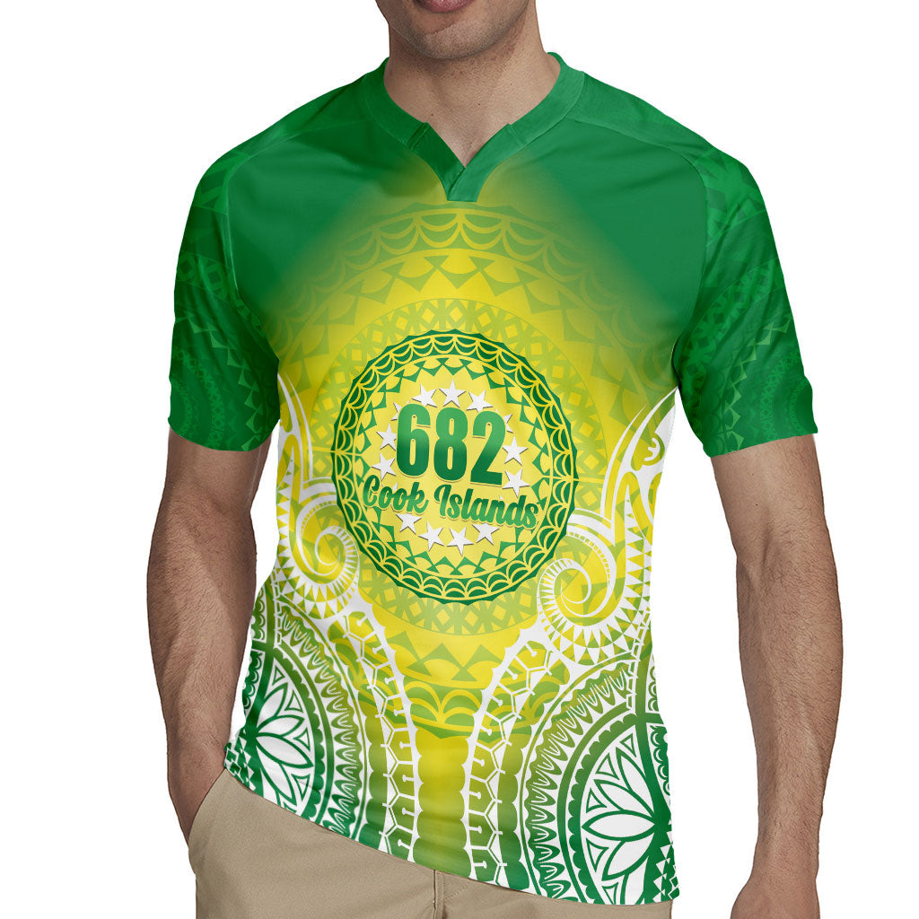 Cook Islands 682 Rugby Jersey Kuki 'Airani Area Code Proud LT14 - Polynesian Pride
