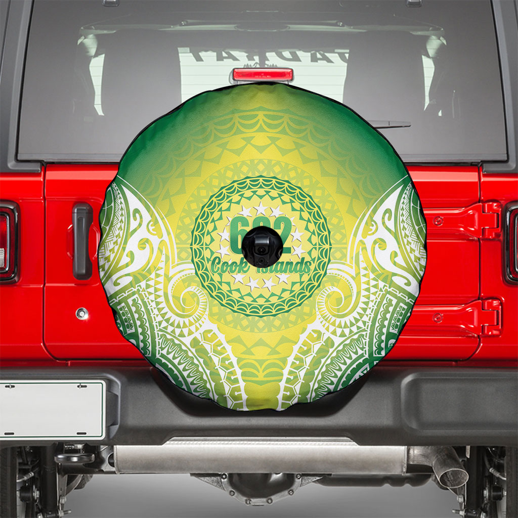 Cook Islands 682 Spare Tire Cover Kuki 'Airani Area Code Proud LT14 - Polynesian Pride