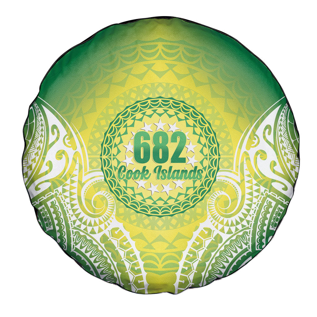 Cook Islands 682 Spare Tire Cover Kuki 'Airani Area Code Proud LT14 - Polynesian Pride