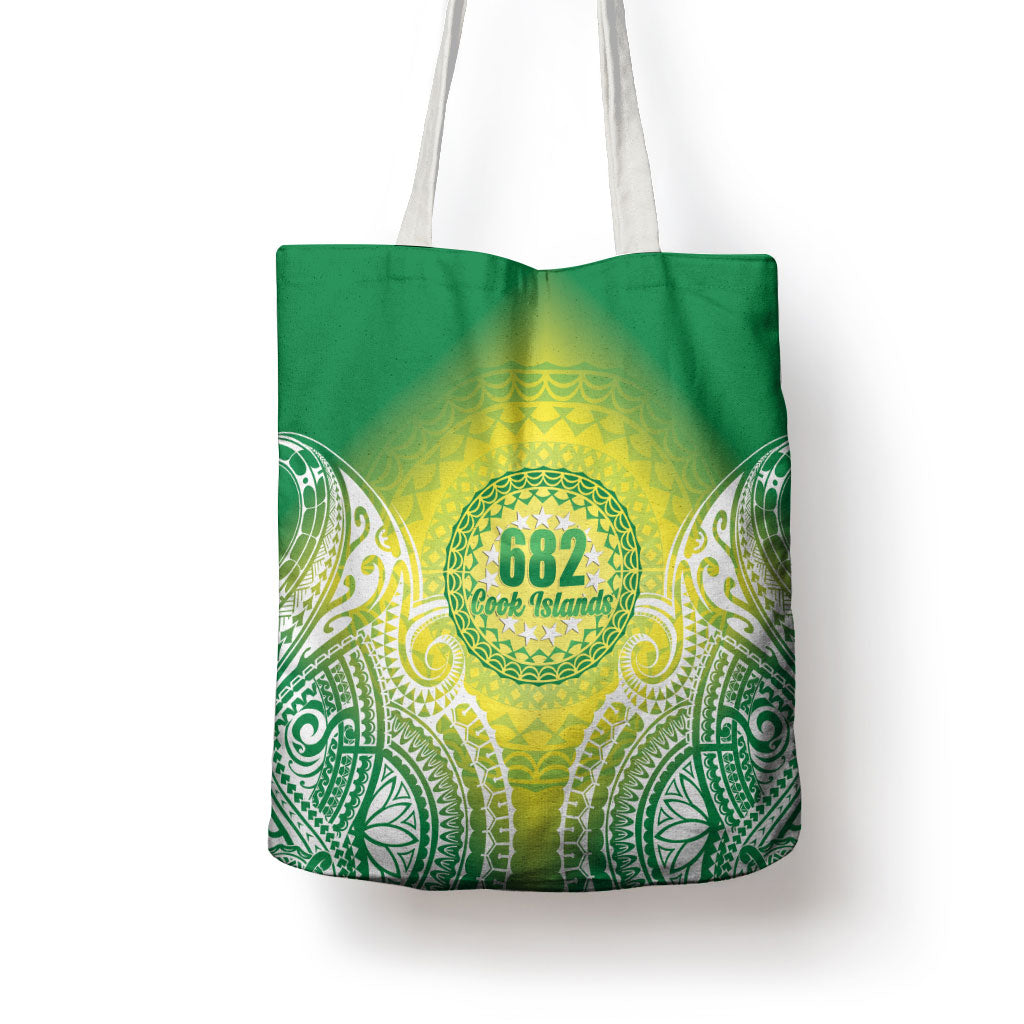 Cook Islands 682 Tote Bag Kuki 'Airani Area Code Proud LT14 - Polynesian Pride