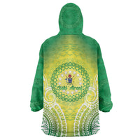 Cook Islands 682 Wearable Blanket Hoodie Kuki 'Airani Area Code Proud LT14 - Polynesian Pride