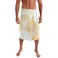 Cook Islands Gospel Day Lavalava Happy Nuku Day Tiare Maori Gold LT14 Gold - Polynesian Pride