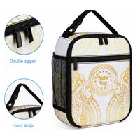 Cook Islands Gospel Day Lunch Bag Happy Nuku Day Tiare Maori Gold