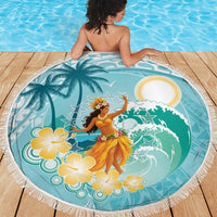 Ura Cook Islands Beach Blanket Kuki 'Airani Traditional Dance Tropical Vibes LT14 - Polynesian Pride