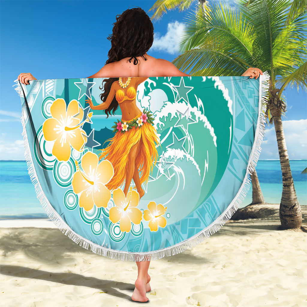 Ura Cook Islands Beach Blanket Kuki 'Airani Traditional Dance Tropical Vibes LT14 - Polynesian Pride