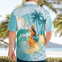 Ura Cook Islands Hawaiian Shirt Kuki 'Airani Traditional Dance Tropical Vibes LT14 - Polynesian Pride