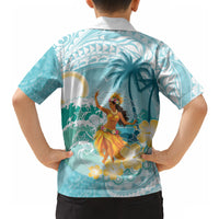 Ura Cook Islands Hawaiian Shirt Kuki 'Airani Traditional Dance Tropical Vibes LT14 - Polynesian Pride