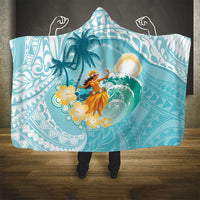 Ura Cook Islands Hooded Blanket Kuki 'Airani Traditional Dance Tropical Vibes LT14 - Polynesian Pride