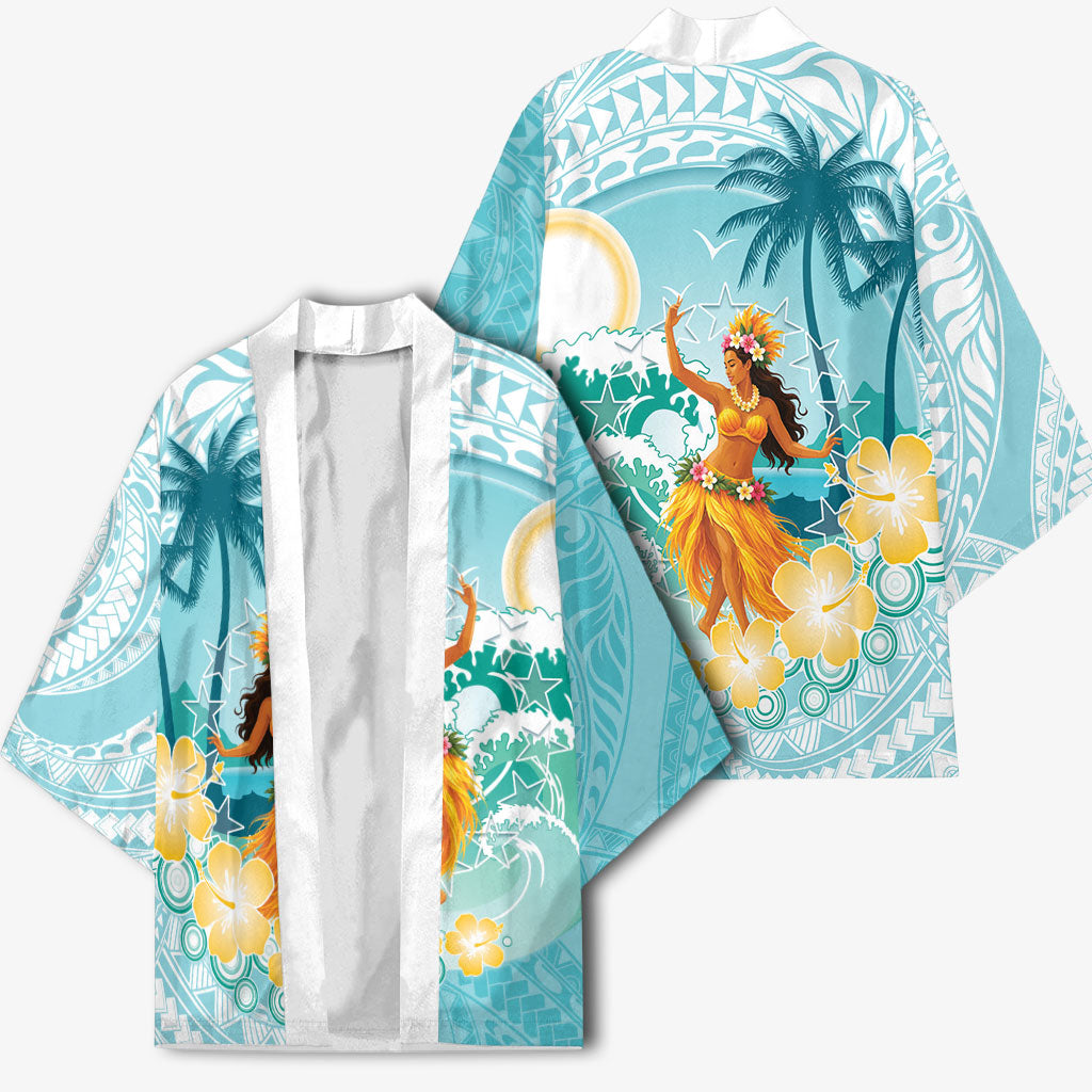 Ura Cook Islands Kimono Kuki 'Airani Traditional Dance Tropical Vibes