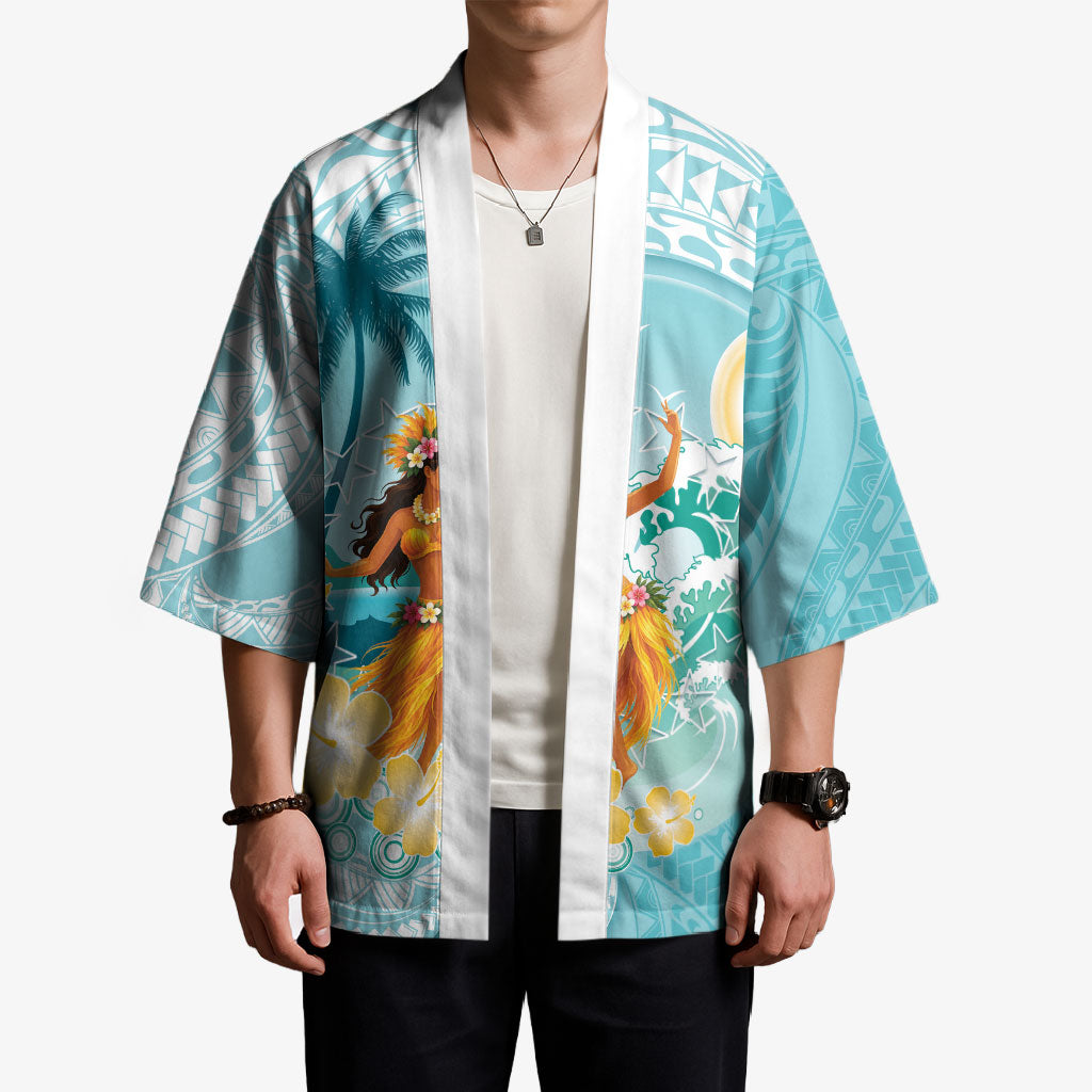 Ura Cook Islands Kimono Kuki 'Airani Traditional Dance Tropical Vibes