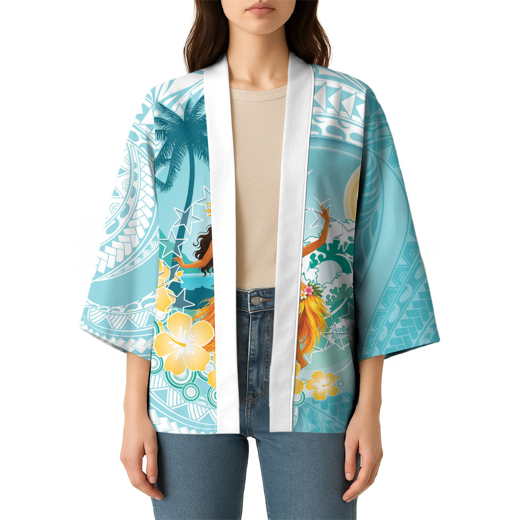 Ura Cook Islands Kimono Kuki 'Airani Traditional Dance Tropical Vibes