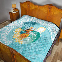 Ura Cook Islands Quilt Kuki 'Airani Traditional Dance Tropical Vibes LT14 - Polynesian Pride