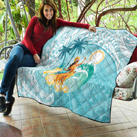 Ura Cook Islands Quilt Kuki 'Airani Traditional Dance Tropical Vibes LT14 - Polynesian Pride