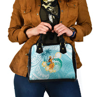 Ura Cook Islands Shoulder Handbag Kuki 'Airani Traditional Dance Tropical Vibes LT14 - Polynesian Pride