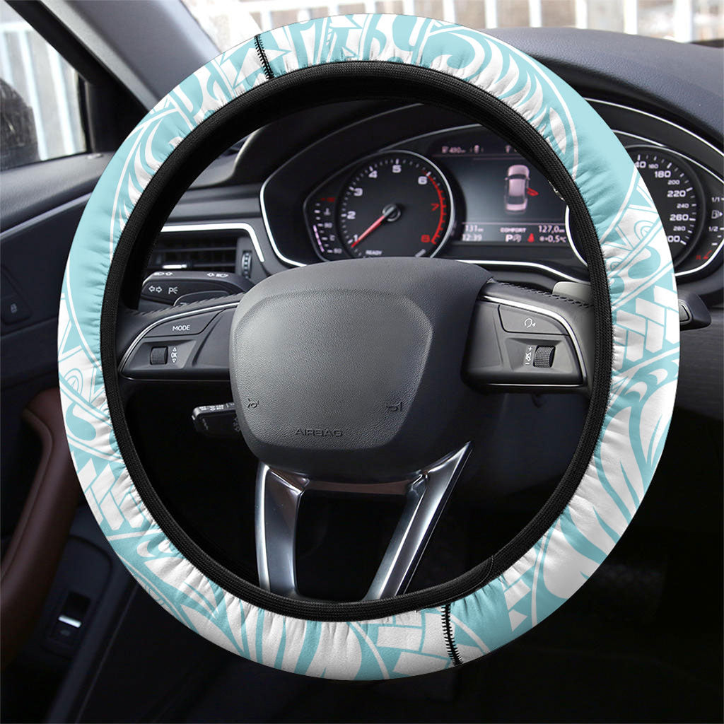 Ura Cook Islands Steering Wheel Cover Kuki 'Airani Traditional Dance Tropical Vibes LT14 - Polynesian Pride