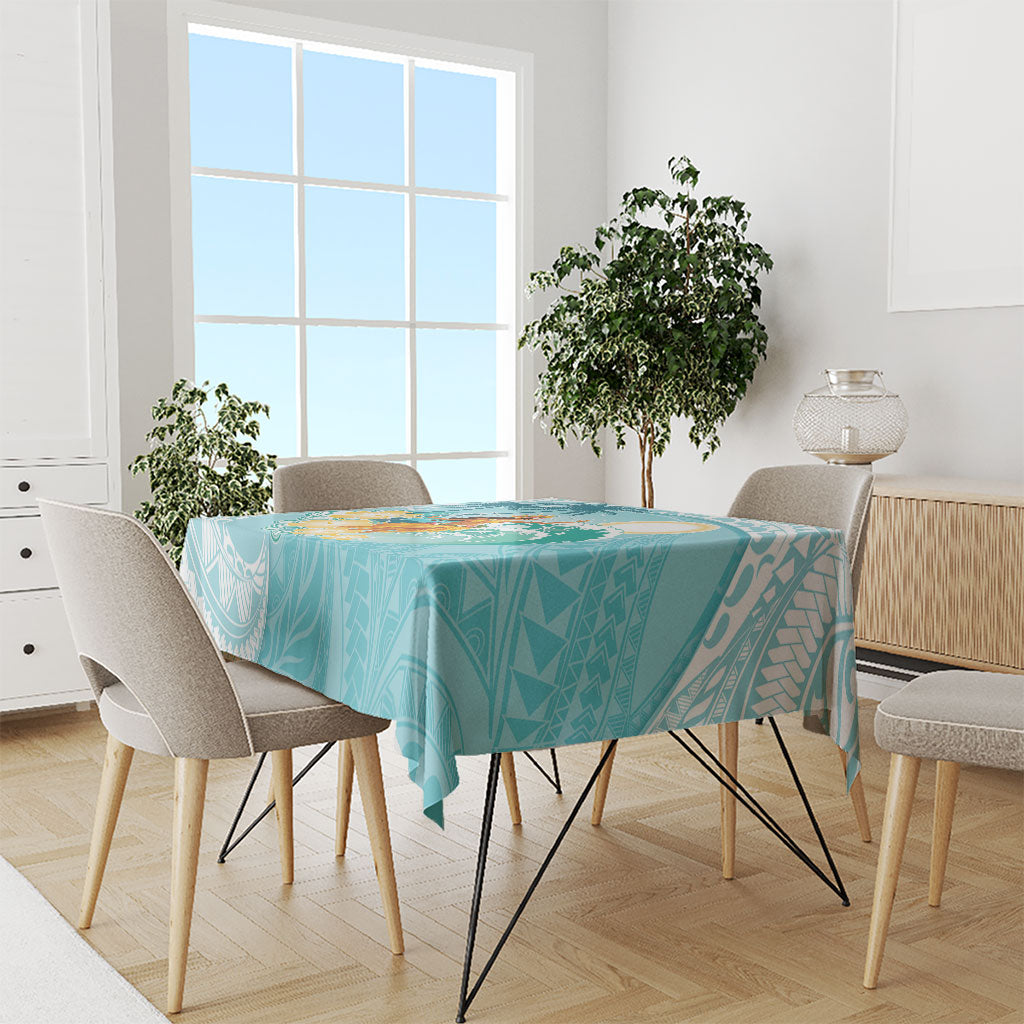 Ura Cook Islands Tablecloth Kuki 'Airani Traditional Dance Tropical Vibes LT14 - Polynesian Pride