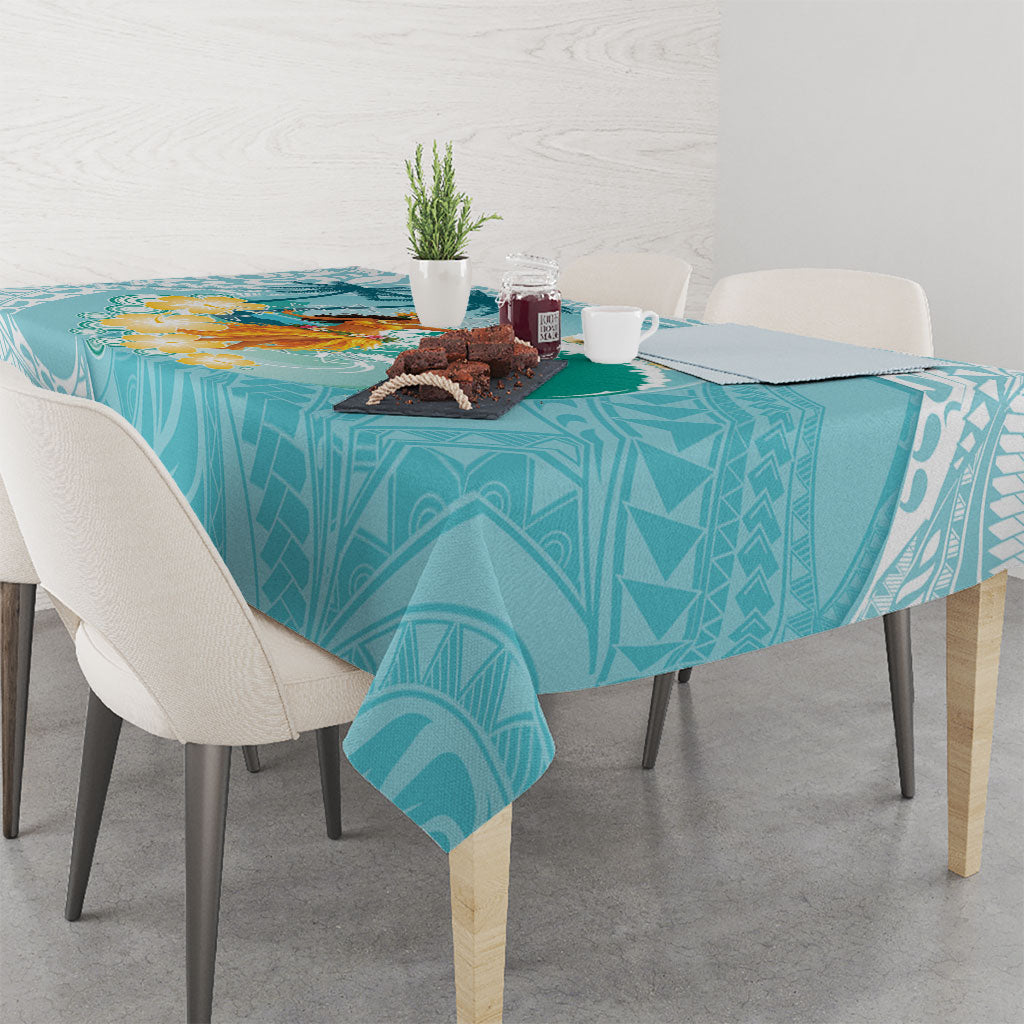 Ura Cook Islands Tablecloth Kuki 'Airani Traditional Dance Tropical Vibes LT14 - Polynesian Pride