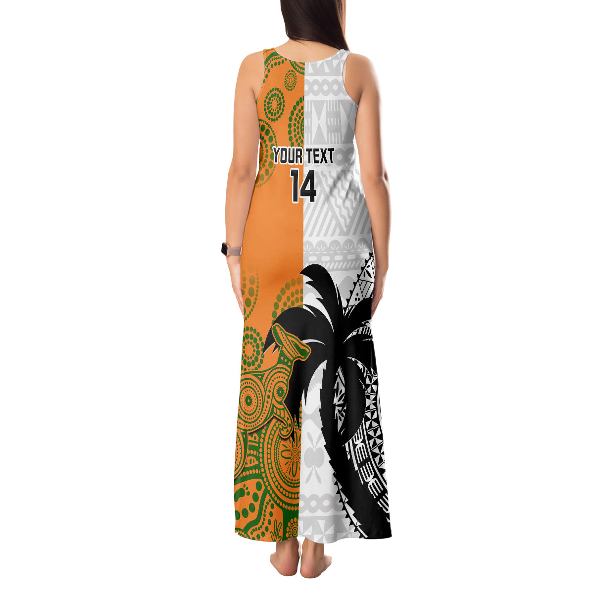 custom-fiji-and-australia-rugby-tank-maxi-dress-2023-world-cup-aboriginal-mix-tapa-pattern