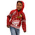 Personalised Tonga King Tupou I Day Kid Hoodie Tongan Ngatu Pattern With Crown LT14 - Polynesian Pride