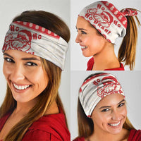Red Mele Kalikimaka Hawaii Neck Gaiter Funny Ho Ho Ho Santa Shaka - Polynesian Pride