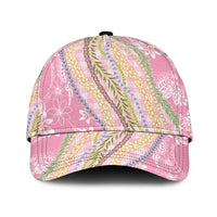 Pink Palaka Hawaii Leis Classic Cap Hawaiian-plaid Elegant Tropical Vibes - Polynesian Pride