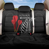 New Zealand Darts Back Car Seat Cover Aotearoa Maori Fern Bring It On LT14 One Size Black - Polynesian Pride