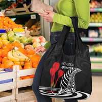 New Zealand Darts Grocery Bag Aotearoa Maori Fern Bring It On