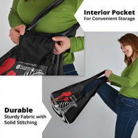 New Zealand Darts Grocery Bag Aotearoa Maori Fern Bring It On