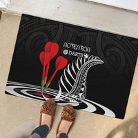 New Zealand Darts Rubber Doormat Aotearoa Maori Fern Bring It On LT14 - Polynesian Pride